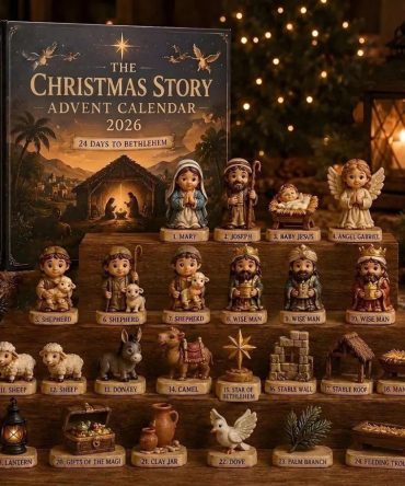 The Christmas Story Advent Calendar 24 Days To Bethlehem Christmas Ornaments Christian Gifts