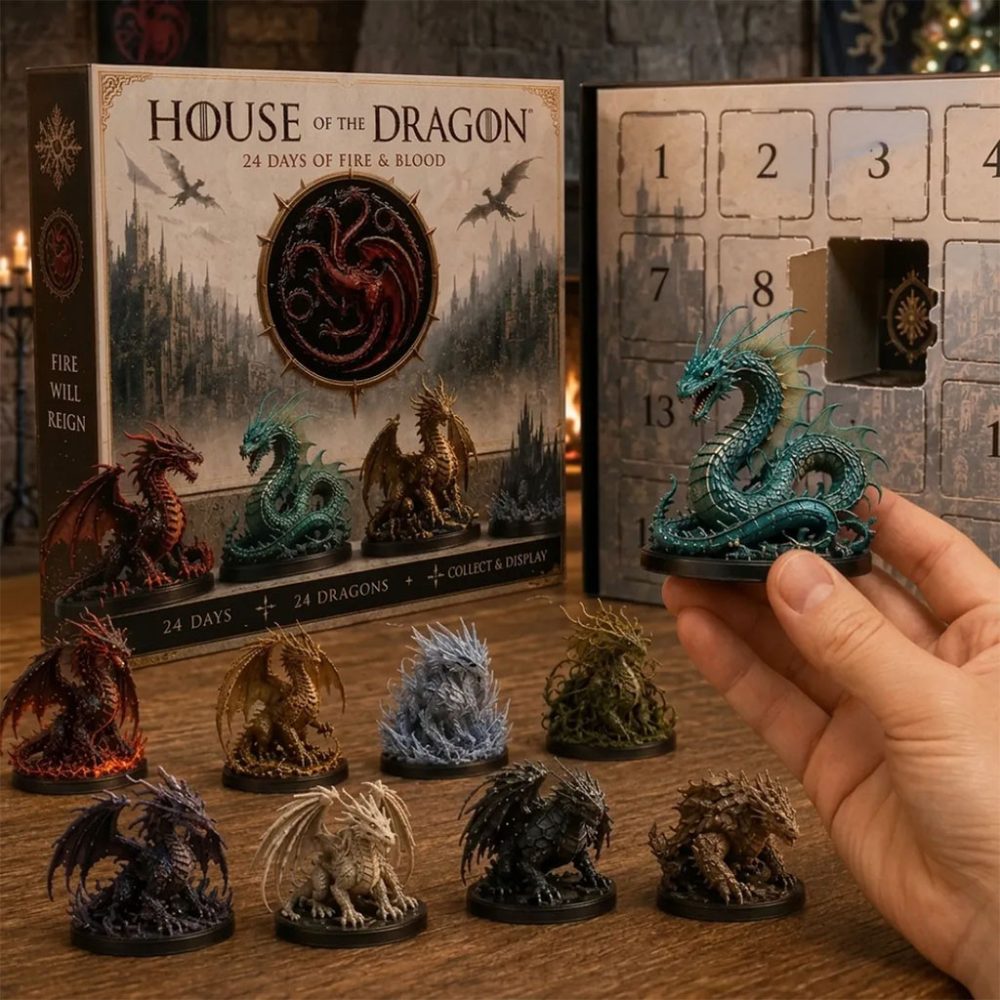 House Of The Dragon Advent Calendar 24 Days Of Fire And Blood Christmas Ornaments Fan Gifts