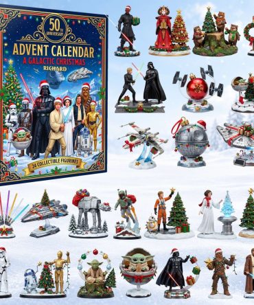 Personalized Star Wars Galactic Christmas Advent Calendar Xmas Tree Ornaments Star Wars Merch
