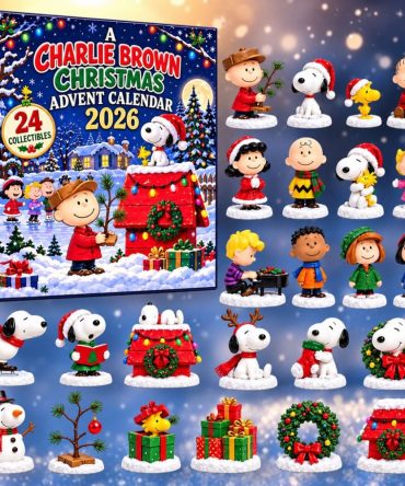 A Charlie Brown Christmas Advent Calendar 2026 24 Days Christmas Tree Decoration Snoopy Merch