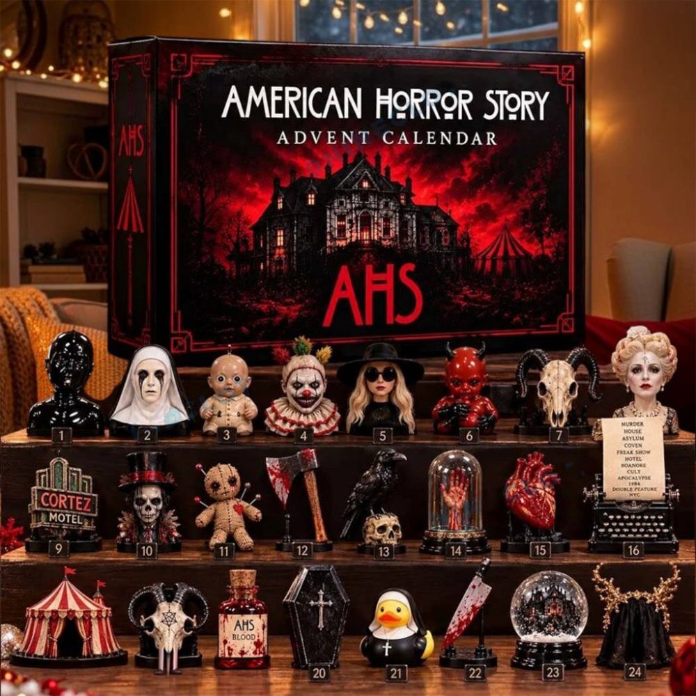 American Horror Story Advent Calendar 2026 Christmas Countdown Ornaments Gifts For Horror Fans