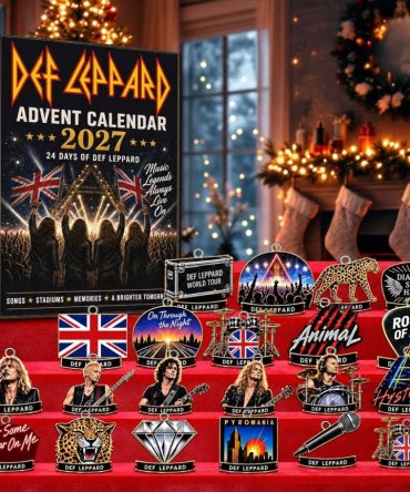 Def Leppard Advent Calendar 2027 Christmas Countdown Rock Band Holiday Tree Decorations