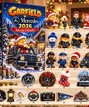 Garfield X Merc 2026 Christmas Advent Calendar Holiday Countdown Christmas Ornaments Collection