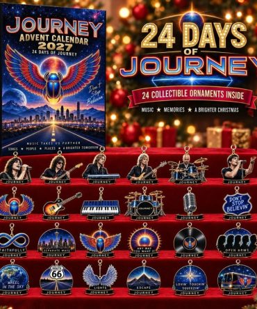 Journey Band 2027 Advent Calendar Music Lover Holiday Ornament Set 24 Day Christmas Countdown