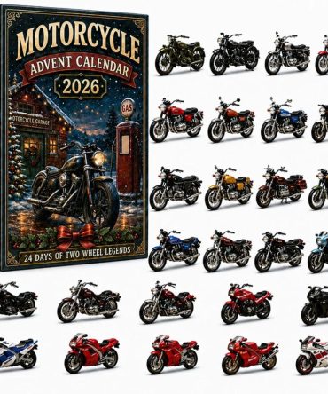 Motorcycle 2026 Advent Calendar 2026 Christmas Countdown Xmas Ornament Set Gifts For Bikers