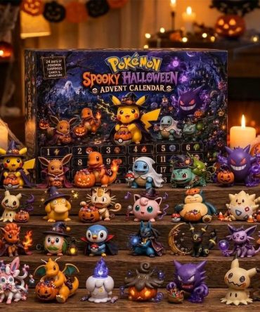 Pokemon Spooky Halloween Advent Calendar 2026 24 Day Advent Ornament Set Gifts For Holiday