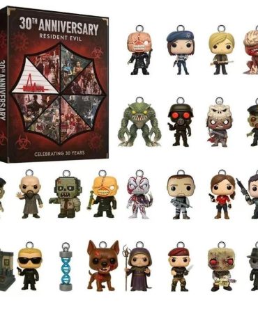 Resident Evil 30Th Anniversary Advent Calendar Holiday Hanging Ornaments Resident Evil Merch