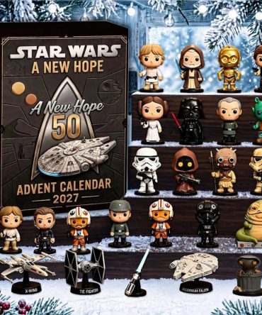Star Wars A New Hope 50Th Anniversary Advent Calendar 24 Piece Christmas Ornament Set Fan Gifts