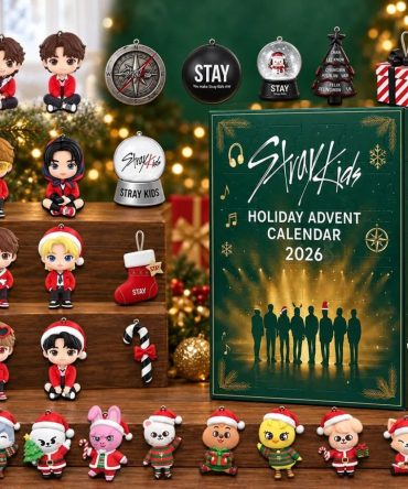 Stray Kids Holiday Advent Calendar 2026 Holiday Countdown Tree Decorations Xmas Ornaments