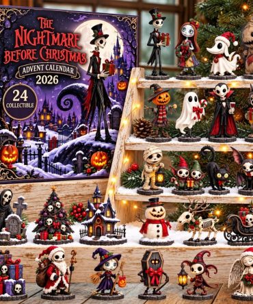 The Nightmare Before Christmas Advent Calendar 2026 24 Day Holiday Ornament Collection