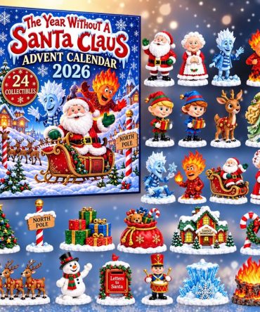 The Year Without A Santa Claus Advent Calendar 2026 Christmas Ornament Countdown Friends Gifts