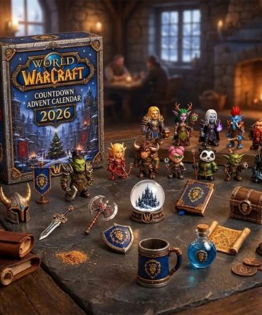 World Of Warcraft 2026 Countdown Advent Calendar Christmas Tree Hanging Decor Gift For Fans