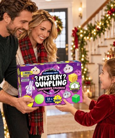 Mystery Dumpling Squishy Advent Calendar Christmas Advent Calendar Xmas Gifts For Her, 3D Acrylic Collectibles