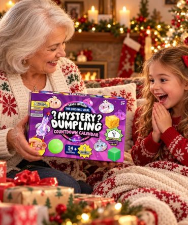 Dumpling Squishy Advent Calendar 24 Days Of Mystery Dumplings Blindbox Gift Ideas For Xmas, 3D Acrylic Collectibles