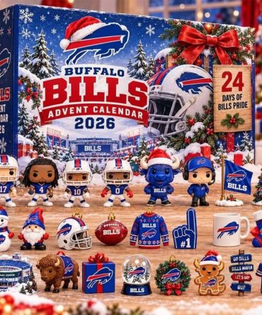 Buffalo Bills Advent Calendar 2026 24 Days Of Bills Pride Christmas Ornament Football Fan Gifts