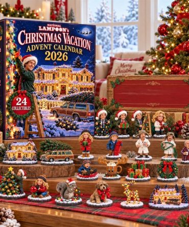 National Lampoon'S Christmas Vacation Advent Calendar Xmas Tree Ornaments Countdown Box
