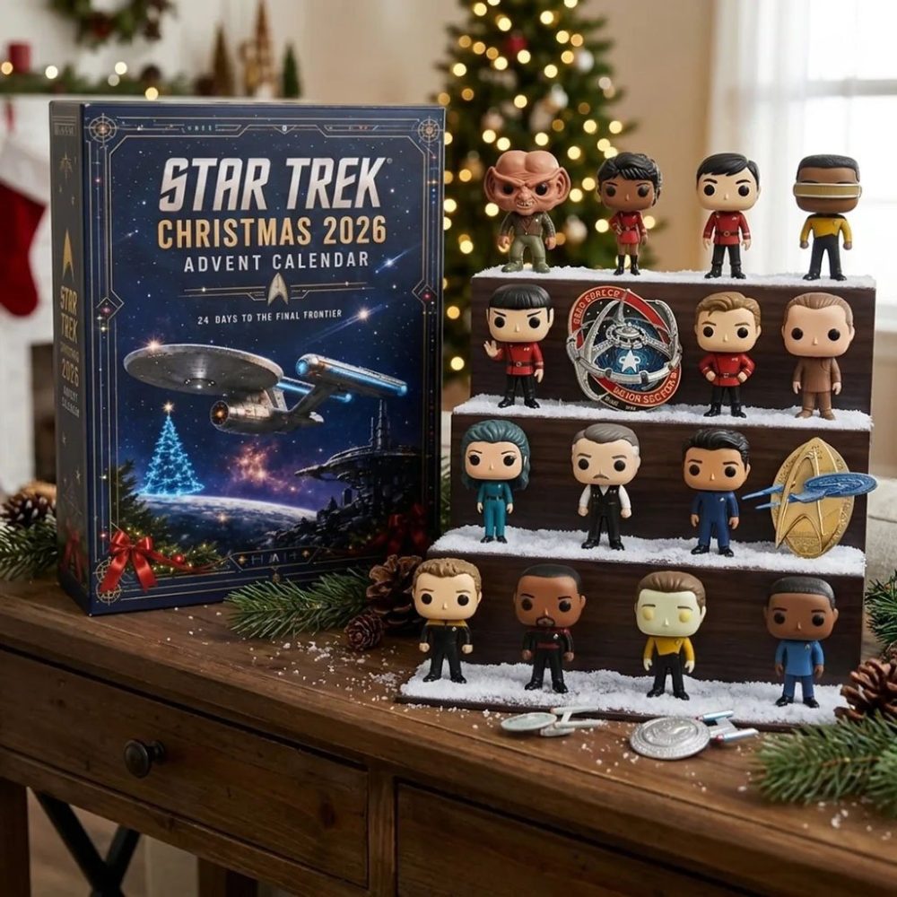 Star Trek Christmas 2026 Advent Calendar Holiday Hanging Ornaments Star Trek Merch Fan Gifts