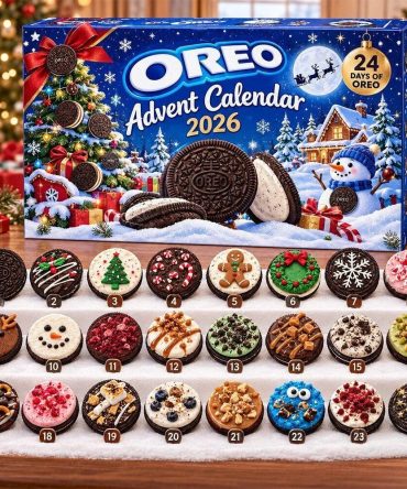 Oreo Advent Calendar 2026 24 Days Of Cookies Countdown Box Holiday Gift Ideas, 3D Acrylic Collectibles