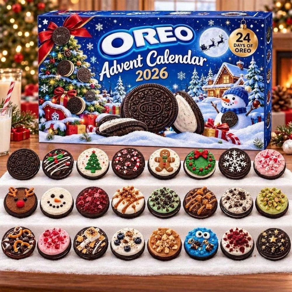 24 Days Of Oreo Advent Calendar 2026 Holiday Cookies Countdown Christmas Tree Ornaments