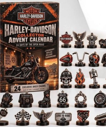 Harley Davidson Collector 24 Days Advent Calendar Motorcycle Christmas Countdown Ornament Gifts
