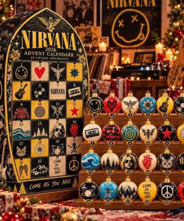 Nirvana Band Advent Calendar 2026 Christmas Countdown 24 Ornaments Nirvana Merch Rock Fan Gifts