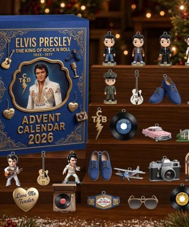 Elvis Presley Advent Calendar Christmas Home Decoration Xmas Gifts For Elvis Presley Lovers