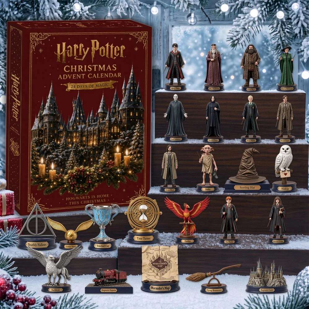 Harry Potter Christmas Advent Calendar Christmas Tree Decorations Gifts For Potterheads
