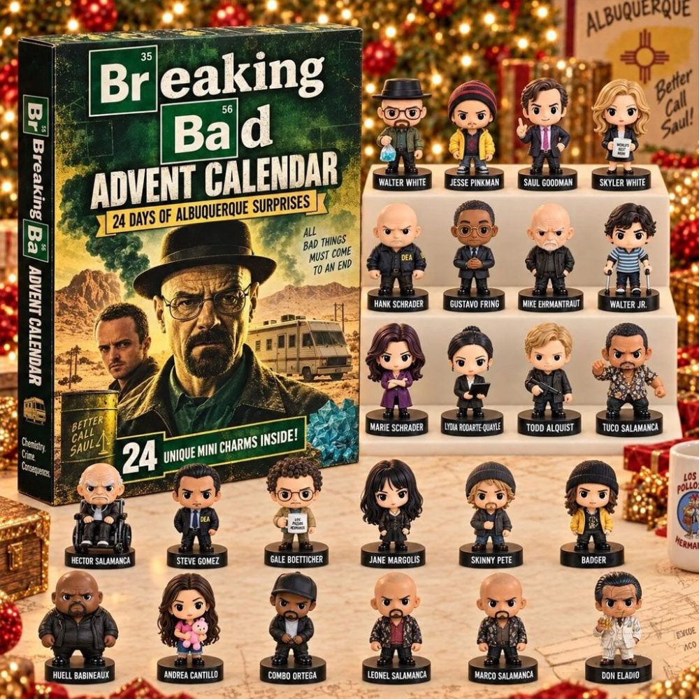 Breaking Bad Advent Calendar 24 Days Of Albuquerque Surprises Christmas Ornament Xmas Decor