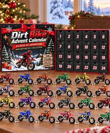 Dirt Bike Advent Calendar 24 Days Of Adventure Christmas Ornaments Xmas Gift For Bikers