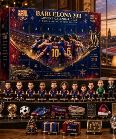 Fc Barcelona 2011 Advent Calendar 2026 Christmas Ornaments The Ultimate Barca Fan Gifts