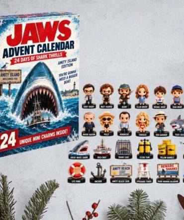 Jaws Movie Advent Calendar 24 Days Of Shark Thrills Christmas Ornaments Jaws Merch Horror Gifts