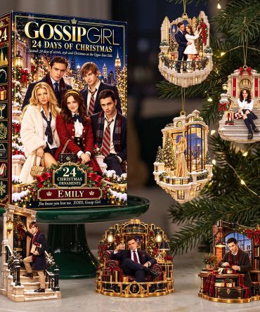 Custom Gossip Girl Iconic Tv Drama Moments Advent Calendar Ornament Gifts For Tv Series Lovers