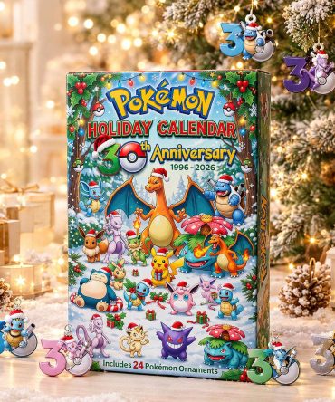 Pokemon 30Th Anniversary Holiday Advent Calendar Mystery Creature Christmas Ornament Blind Box
