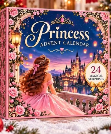 Princess Advent Calendar 2026 24 Magical Surprises Christmas Ornaments Xmas Gift For Daughters