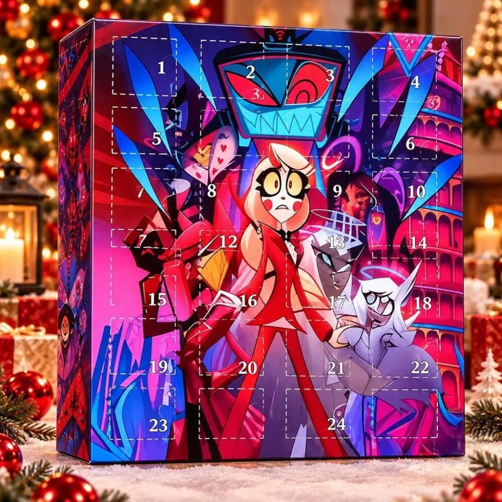 Hazbin Hotel Advent Calendar 2026 24 Day Anime Countdown Box Christmas Ornament Holiday Decor