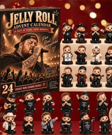 Jelly Roll Advent Calendar 24 Days Of Iconic Show Moments Christmas Ornaments Jelly Roll Merch