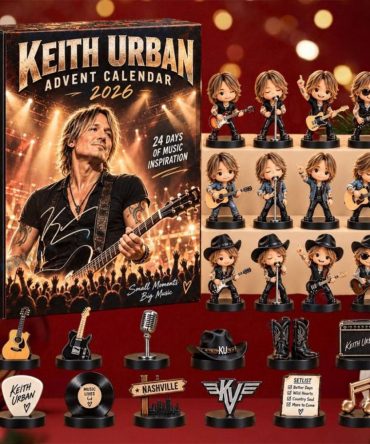 Keith Urban Advent Calendar 24 Days Of Music Inspiration Christmas Ornaments Keith Urban Merch