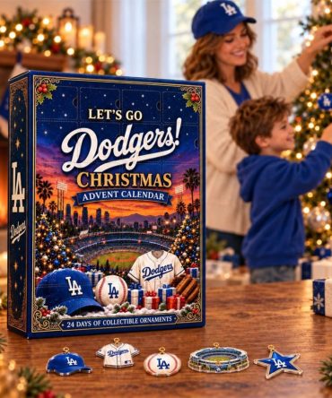 Let'S Go Dodgers Christmas 2026 Advent Calendar Xmas Tree Ornaments La Dodgers Merch Fan Gifts