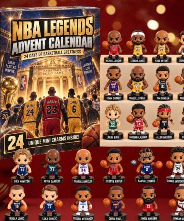 Nba Legend Advent Calendar 24 Days Of Basketball Greatness Christmas Ornaments Holiday Gifts