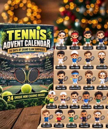 Tennis Legends Advent Calendar 24 Days Of Grand Slam Surprises Christmas Ornaments Fan Gifts