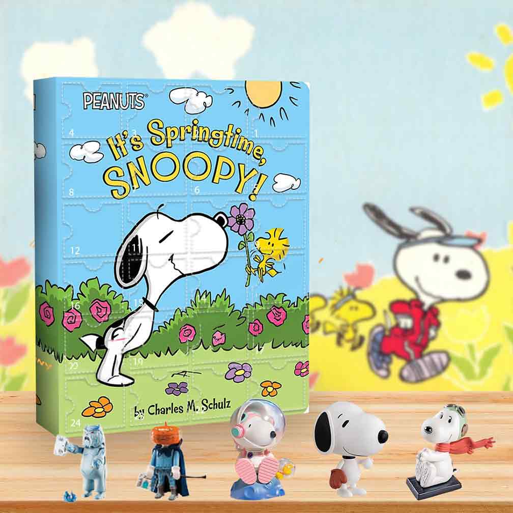 Snoopy Is The Coolest Beagle Ever Advent Calendar 24 Day Winter Countdown Gift For Bestie, 3D Acrylic Collectibles
