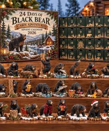 24 Days Of Black Bear Magic Christmas Advent Calendar 2026 Cabin Adventures Xmas Ornaments