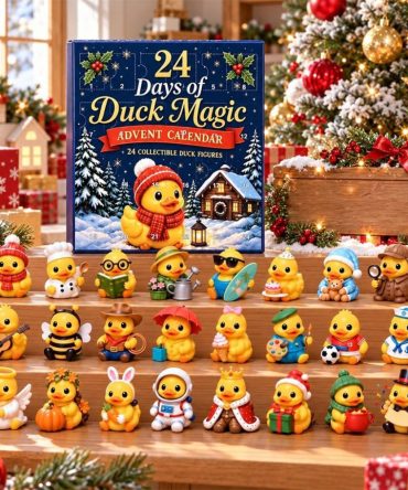 24 Days Of Duck Magic Advent Calendar Cute Animal Christmas Ornament Gift For Duck Lovers