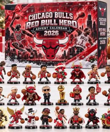 Chicago Bulls Red Bull Hero Advent Calendar 2026 Basketball Christmas Ornament Bulls Merch