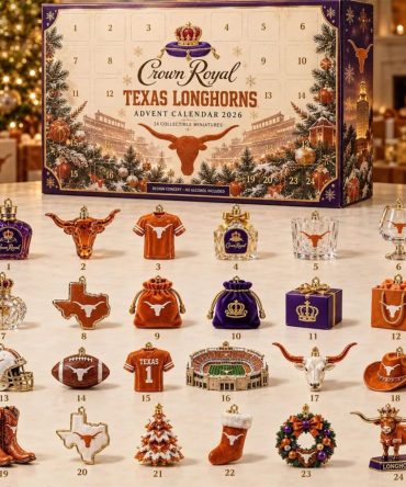 Crown Royal X Texas Longhorns Advent Calendar 2026 Surprises Christmas Ornaments Xmas Decor