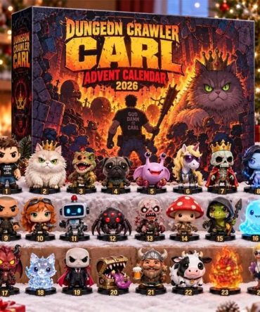 Dungeon Crawler Carl Advent Calendar 2026 Christmas Ornament Countdown Box Gift For Bookish