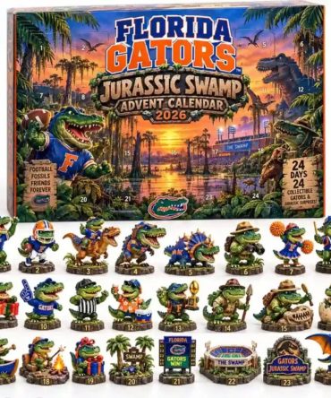 Florida Gators Jurassic Swamp Advent Calendar 2026 Christmas Tree Ornament Florida Gators Merch