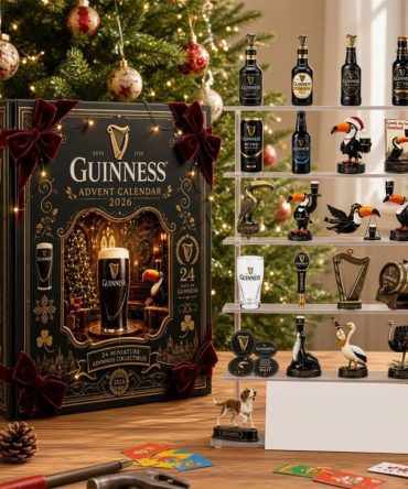 Guinness Heritage Advent Calendar 2026 Christmas Tree Ornaments Gift For Stout Lovers