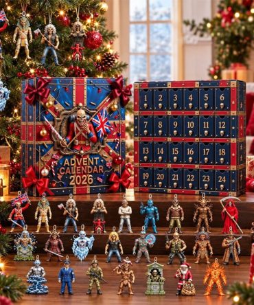Iron Maiden Advent Calendar Christmas Tree Ornaments Iron Maiden Merch Gift For Metalheads