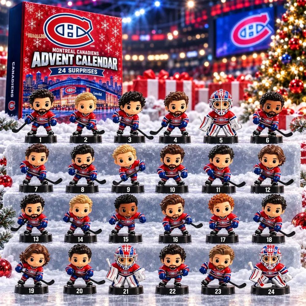 Montreal Canadiens 2026 Christmas Advent Calendar Holiday Surprise Ornament Canadiens Merch